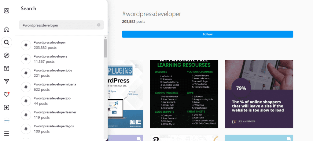 Instagram hashtags strategy